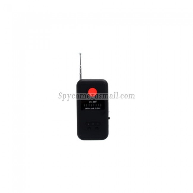 Spy Cameras Detectors - Anti-spy RF and Laser Pinhole Bug Signal Detector with Hidden Camera (1MHz-6.5GHz)