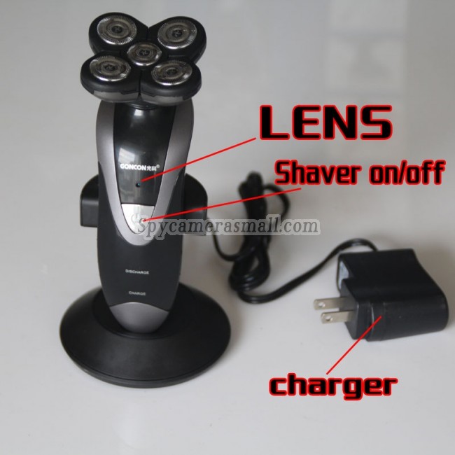 Bathroom Shaver Spy Camra 4 in 1 Hidden HD 1080P Bathroom Spy Camera DVR 16GB