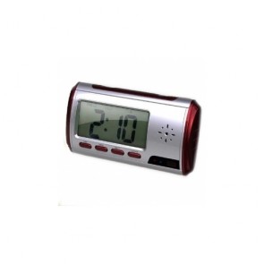 hidden Spy Clock Cam - New Red Clock Camera 1280*960 with Video Photo Motion Detection and Remote Control Function